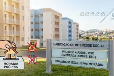 airbnb proibido moradia social