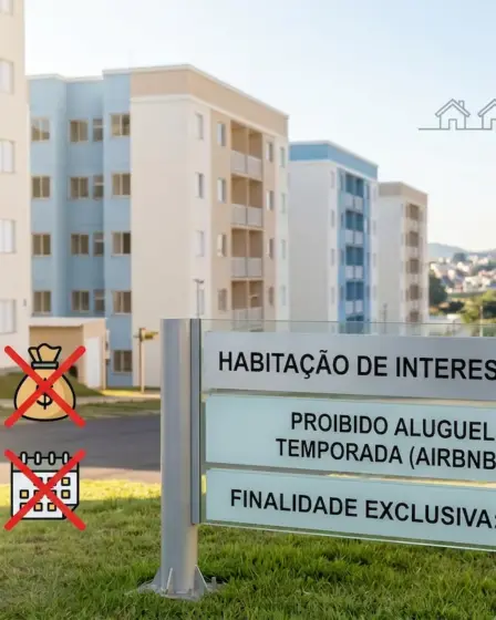 airbnb proibido moradia social